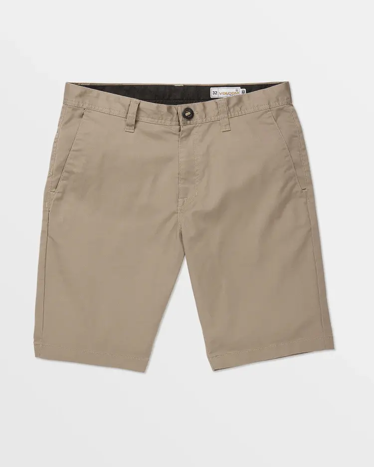 Volcom MEN'S FRICKIN MODERN STRETCH 21 SHORTS KHAKI