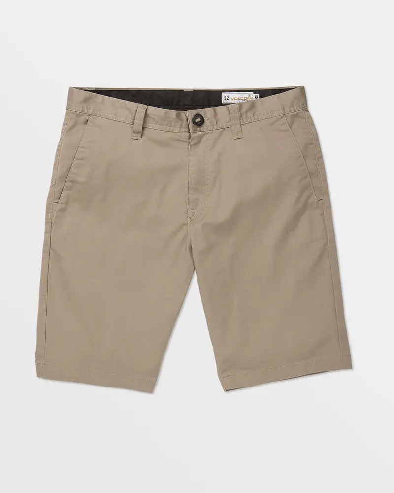 Volcom HOMMES FRICKIN MODERN STRETCH 21 SHORTS KHAKI