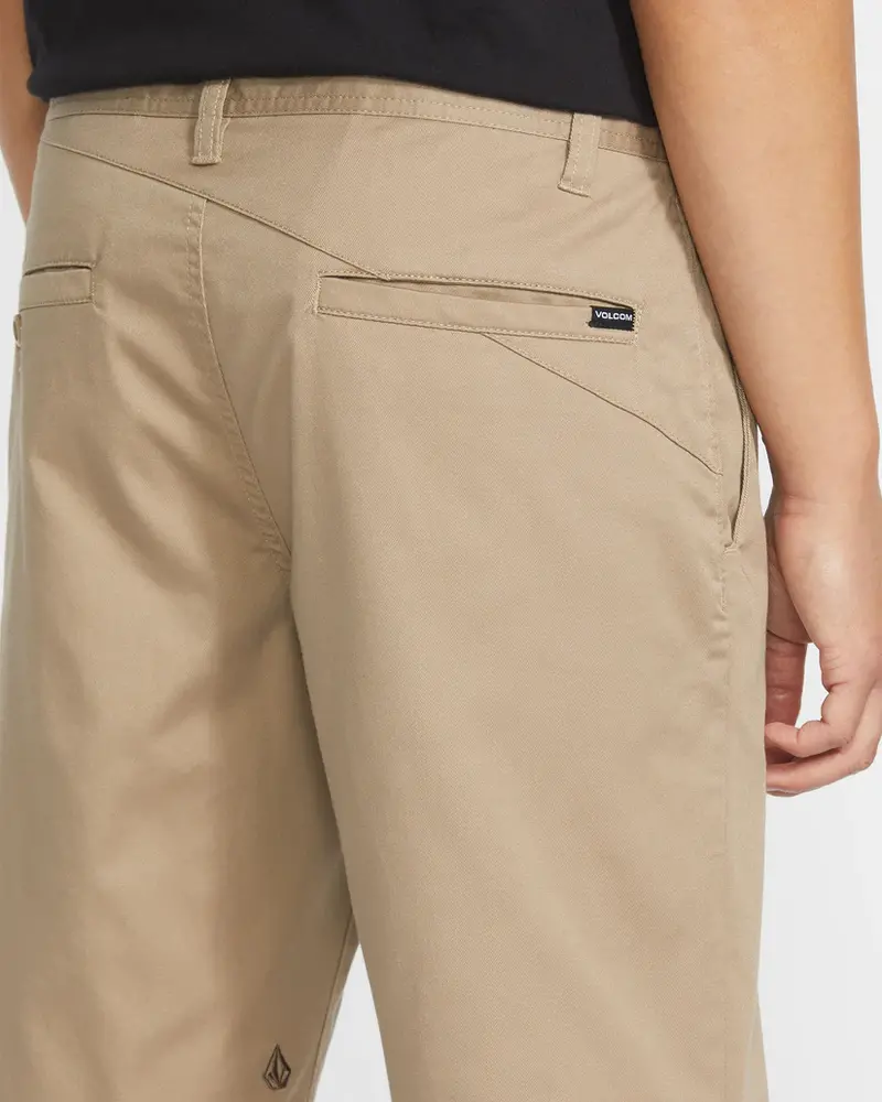 Volcom HOMMES FRICKIN MODERN STRETCH 21 SHORTS KHAKI