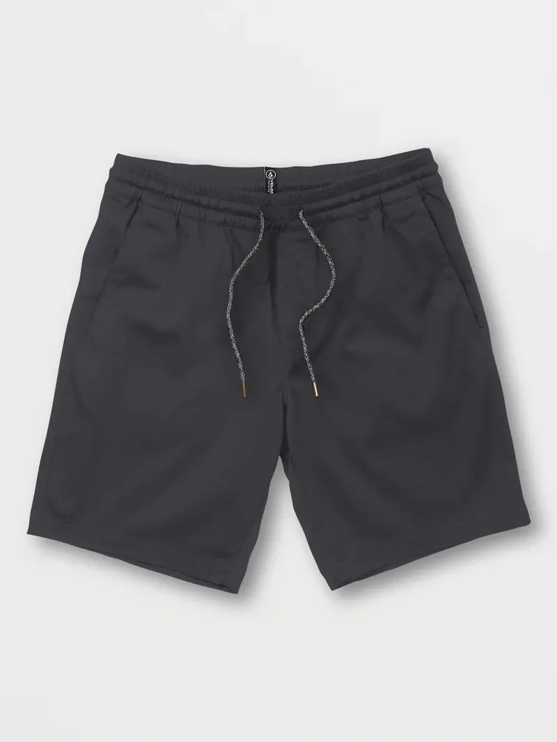 Volcom HOMMES FRICKIN ELASTIC WAIST 19 SHORTS CHARCOAL