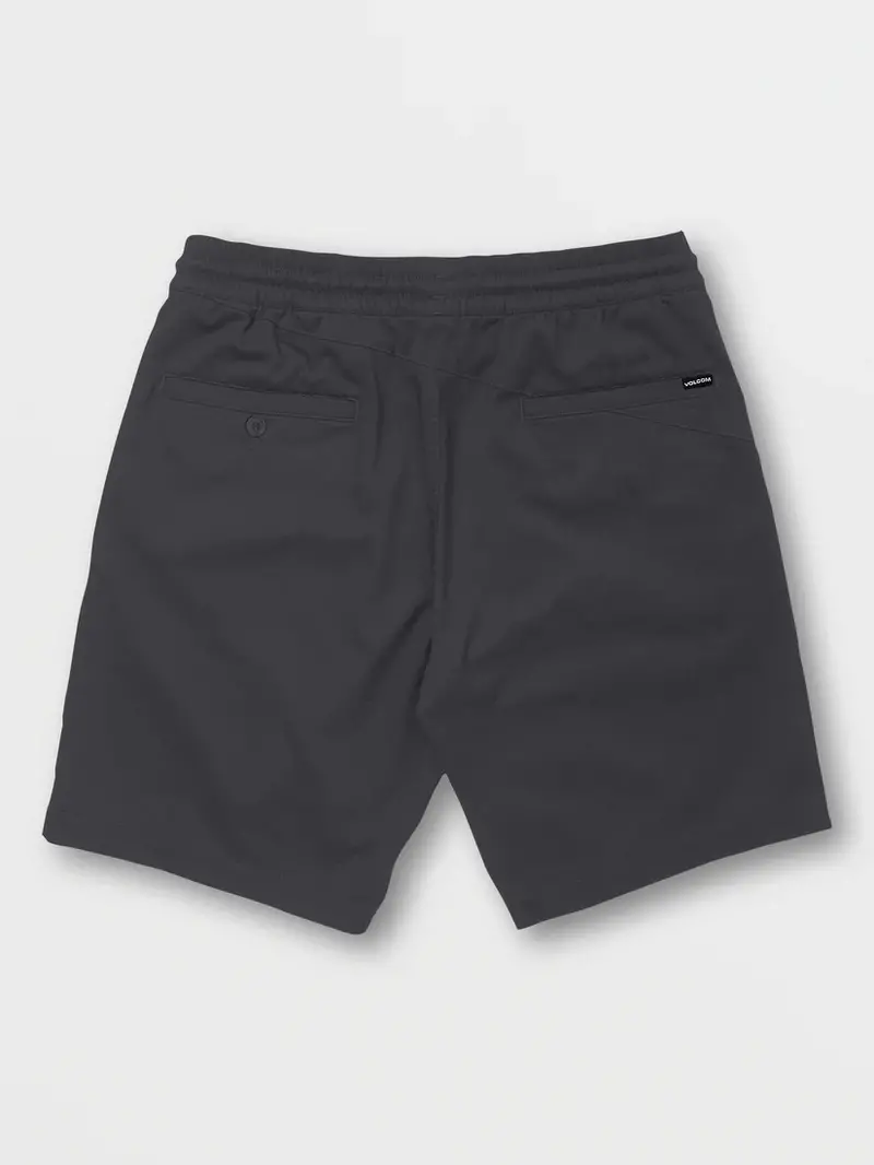 Volcom HOMMES FRICKIN ELASTIC WAIST 19 SHORTS CHARCOAL