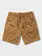 Volcom HOMMES FRICKIN ELASTIC WAIST 19 SHORTS DARK KHAKI