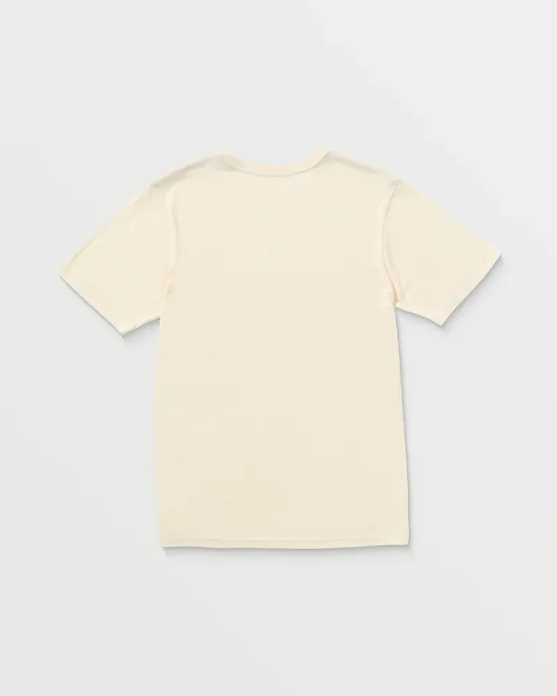 Volcom MEN'S LINE SERVICE SHORT SLEEVE TEE OFF WHITE HEATHER