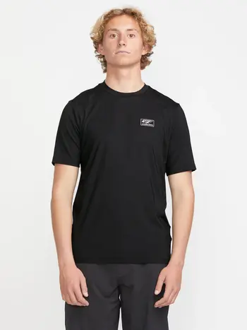 Volcom MEN'S MODSTONE LOOSE SHORT SLEEVE BLACK