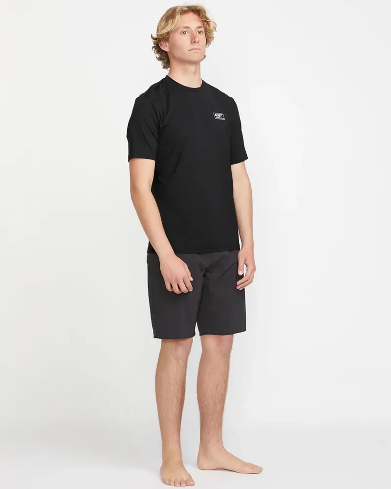 Volcom HOMMES MODSTONE LOOSE SHORT SLEEVE BLACK
