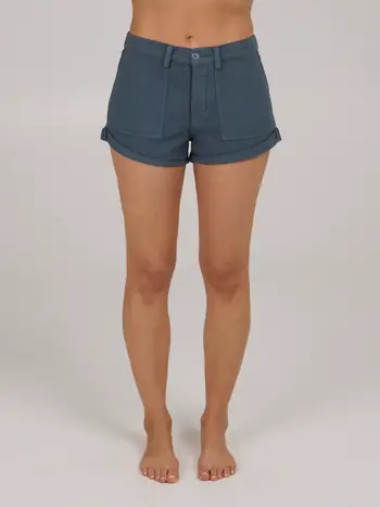 Salty crew WOMEN'S TRAIL SHORT FIN BLUE