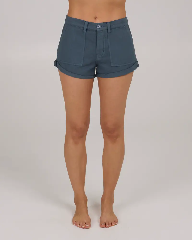Salty crew WOMEN'S TRAIL SHORT FIN BLUE