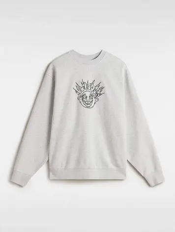 Vans HOMMES SKATE SMILE SPIKE CREW ASHE HEATHER