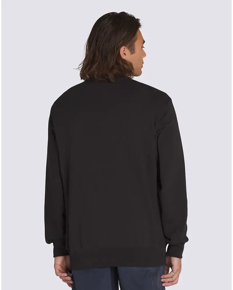 Vans HOMMES ORIGINAL STANDARD CREW SWEATSHIRT BLACK