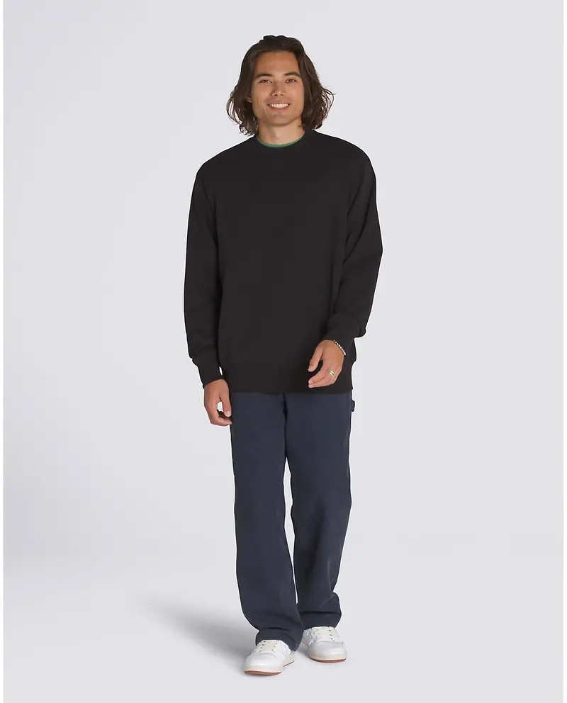 Vans HOMMES ORIGINAL STANDARD CREW SWEATSHIRT BLACK