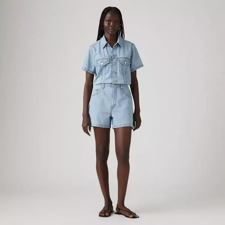 Levis WOMEN'S TYPE 3 ROMPER FORGOTTEN DREAM
