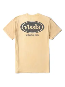 Vissla HOMMES UNLIMITED COSMIC WASH SHORT SLEEVE TEE ALE