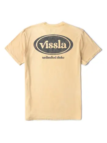 Vissla MEN'S UNLIMITED COSMIC WASH SHORT SLEEVE TEE ALE