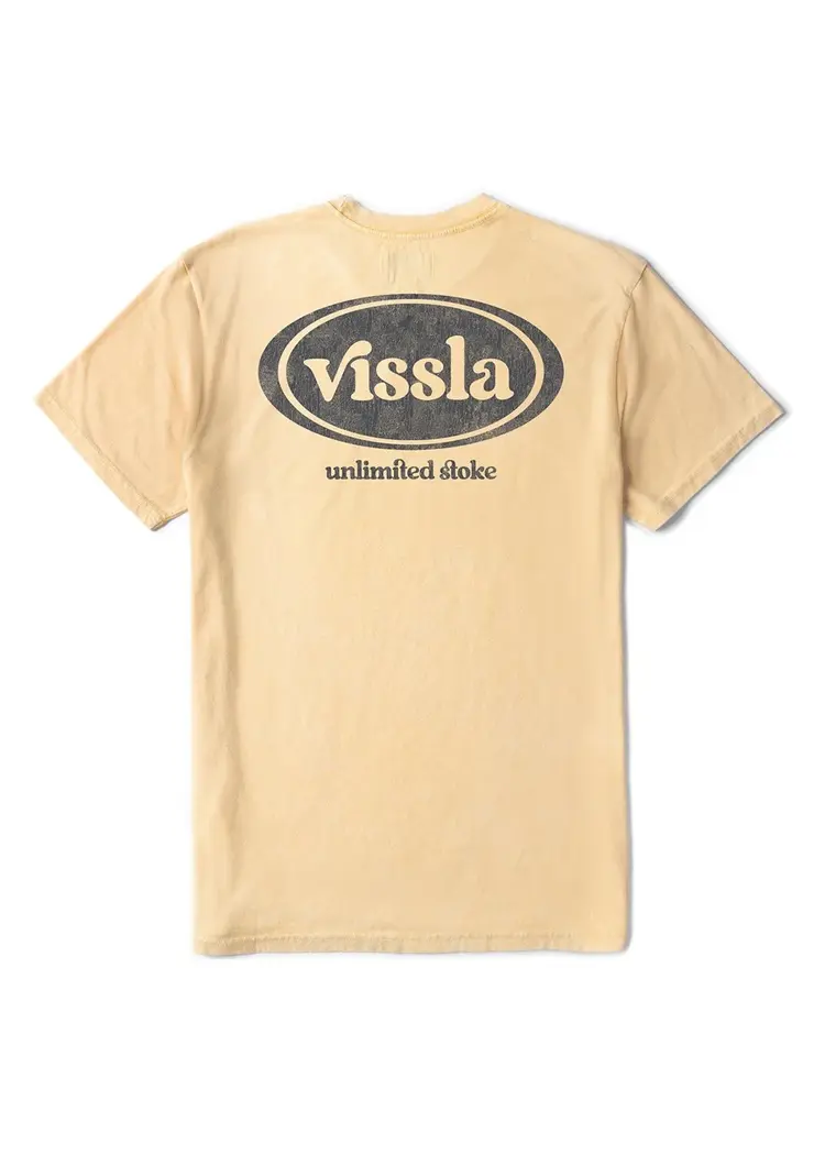 Vissla MEN'S UNLIMITED COSMIC WASH SHORT SLEEVE TEE ALE