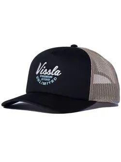 Vissla HOMMES GARAGE FOAM TRUCKER HAT BLACK