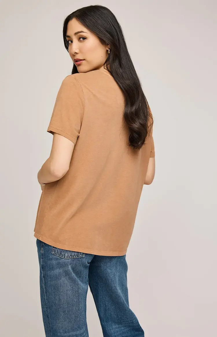 Gentle fawn WOMEN'S VICTORIA COTTON T-SHIRT