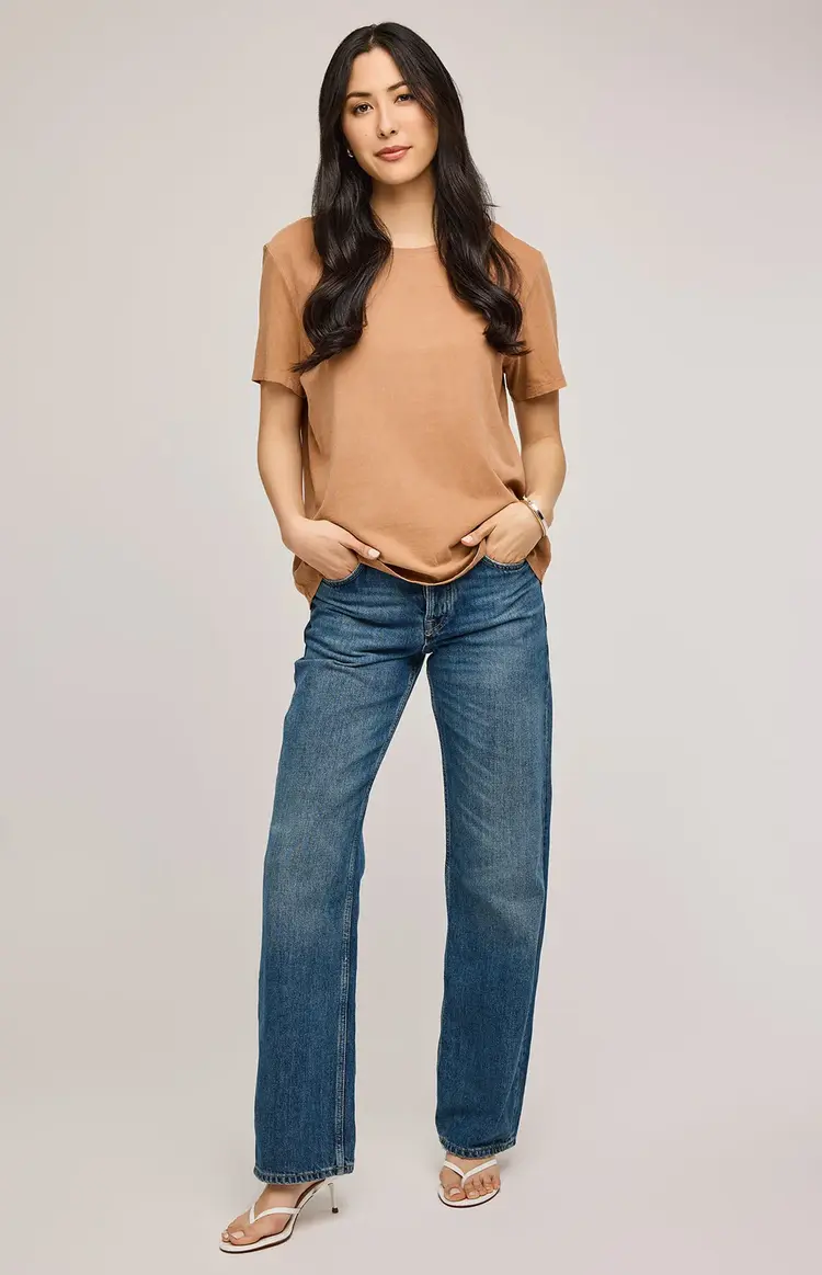 Gentle fawn WOMEN'S VICTORIA COTTON T-SHIRT