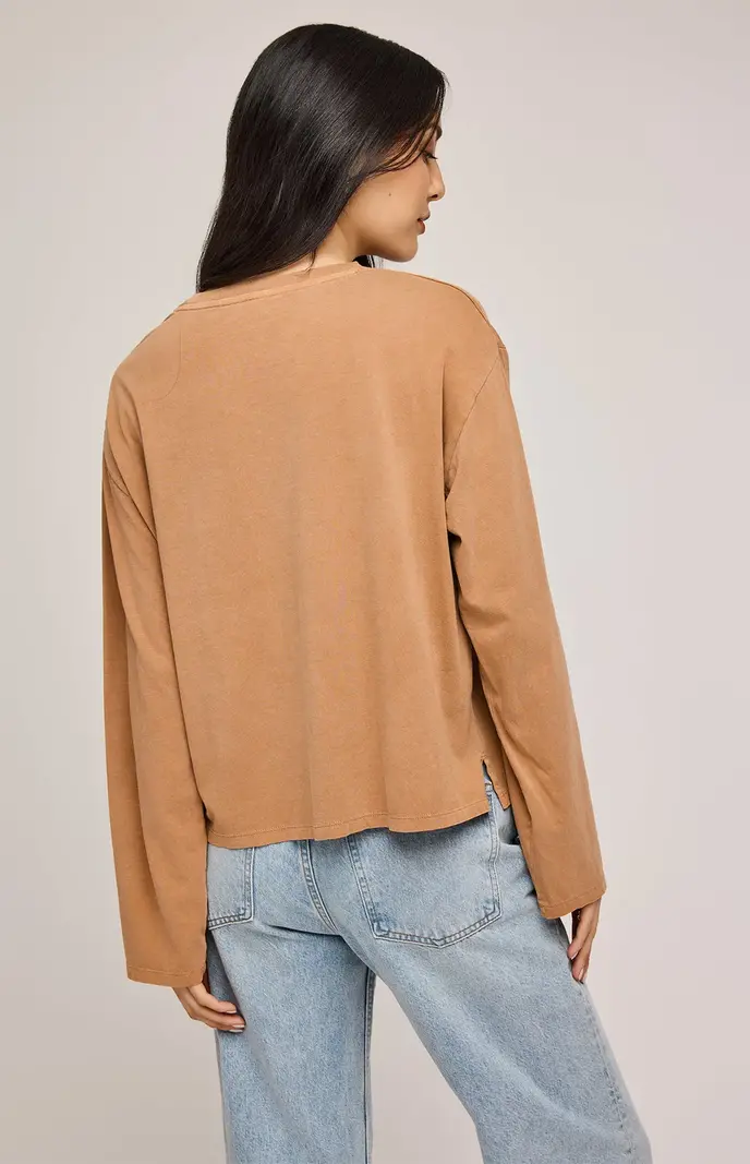 Gentle fawn NAOMI LONG SLEEVE TOP CORK