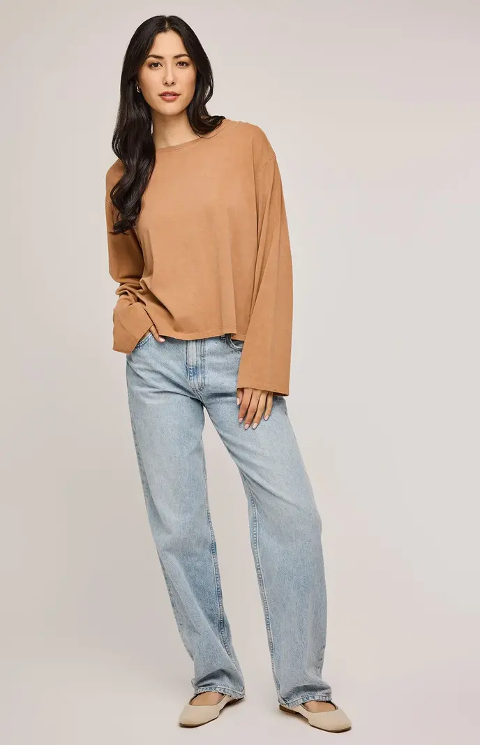 Gentle fawn NAOMI LONG SLEEVE TOP CORK