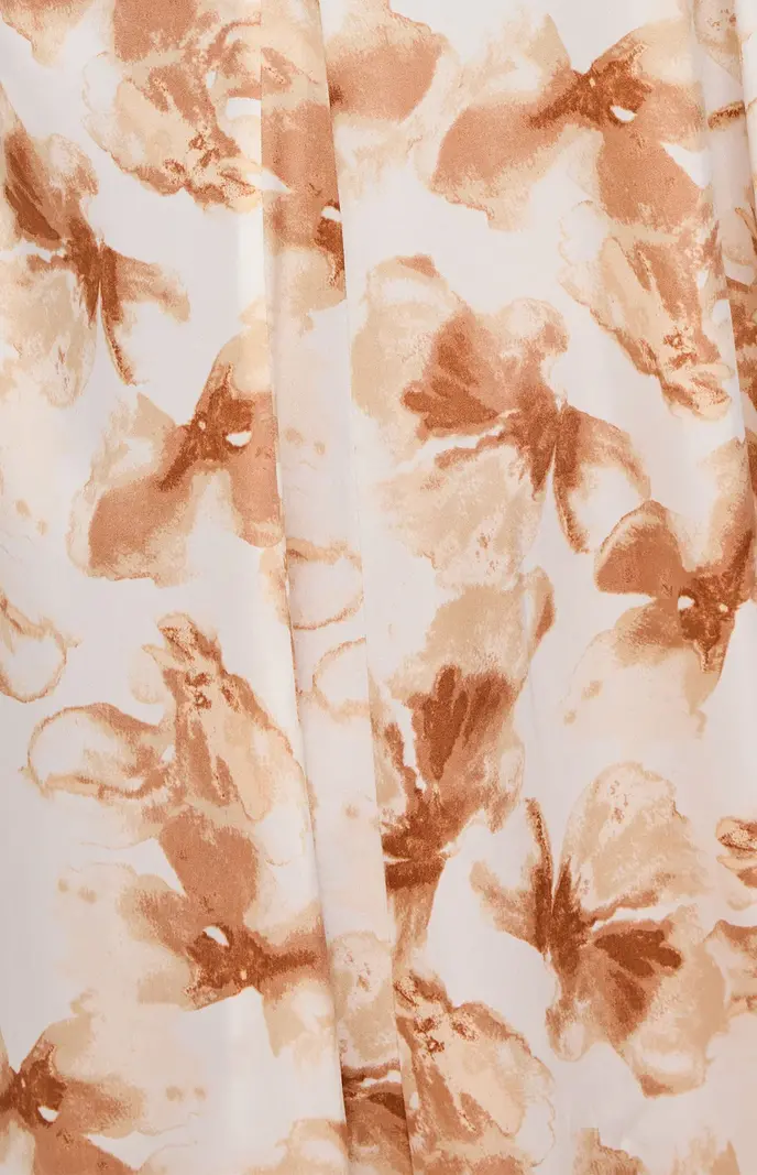 Gentle fawn CYNTHIA SATIN DRESS SIENNA PETAL