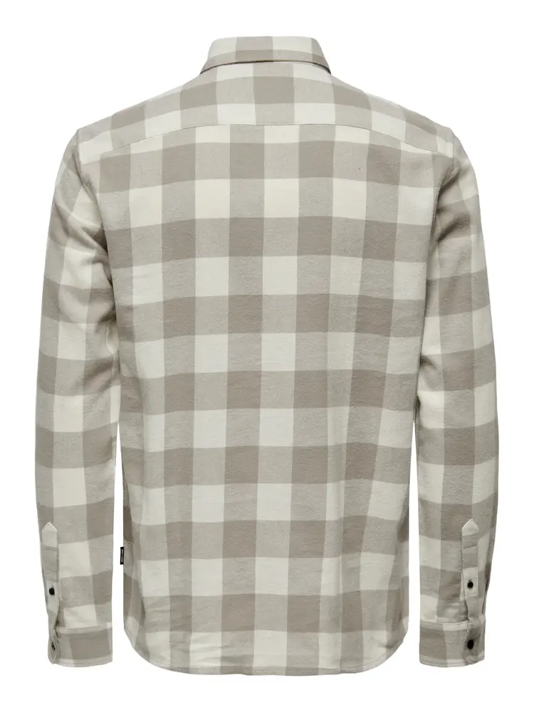 Only & Sons HOMMES GUDMUND CHECK LS SHIRT