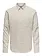 Only & Sons GUDMUND SLIM LS SHIRT SILVER LINING
