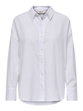 Only OREGON OXFORD LIFE LS SHIRT BRIGHT WHITE