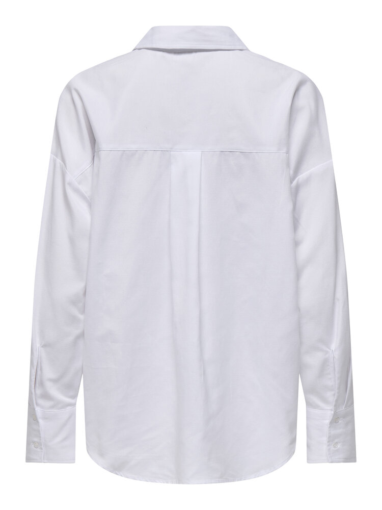 Only OREGON OXFORD LIFE LS SHIRT BRIGHT WHITE