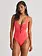 Everyday Sunday LACE-UP ONE-PIECE CONVERT STRAP HIGH REEF CORAL
