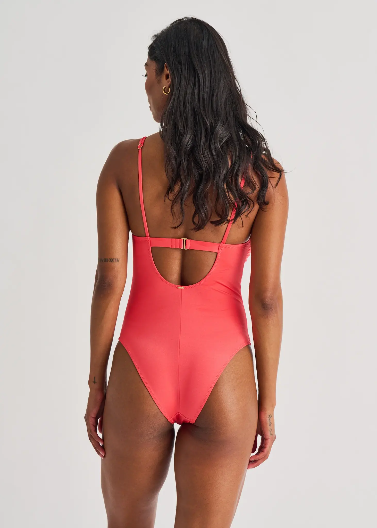 Everyday Sunday LACE-UP ONE-PIECE CONVERT STRAP HIGH REEF CORAL