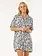 RIP CURL LAS DALIAS SHORT SLEEVE SHIRT DRESS NAVY