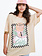 Notice the reckless FEMMES CATCH THE WAVE OVERSIZED T-SHIRT SAND