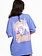 Notice the reckless WOMEN'S GONE SURFING OVERSIZED T-SHIRT PURPLE