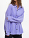 Notice the reckless WOMEN'S INDIGO SHACKET LS LILAC