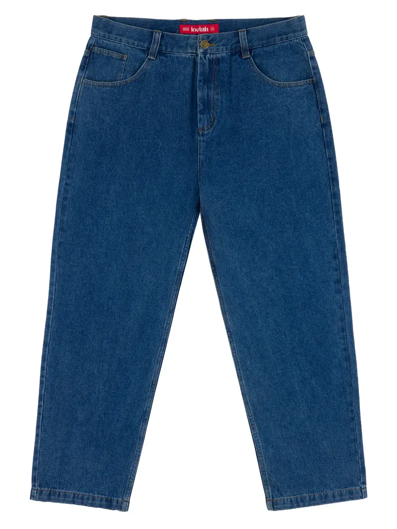 LOVIAH HOMMES OG BAGGY 5 POCKETS INDIGO MEDIUM WASH