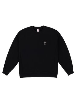 LOVIAH HOMMES HEARTMAN CREWNECK BLACK