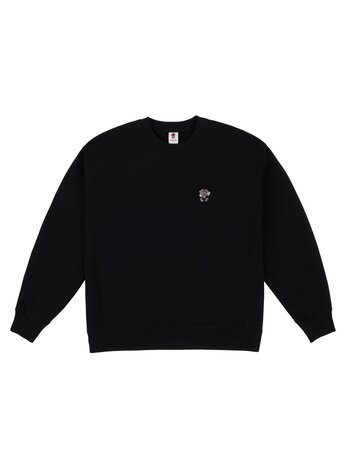 LOVIAH MEN'S HEARTMAN CREWNECK BLACK
