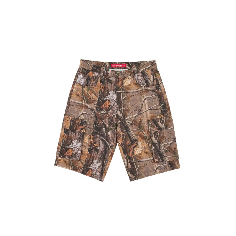 LOVIAH MEN'S TROOPER CARGO SHORTS CAMO TREE