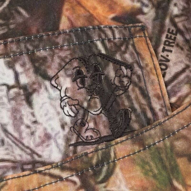 LOVIAH MEN'S TROOPER CARGO SHORTS CAMO TREE