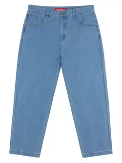 LOVIAH HOMMES OG BAGGY 5 POCKETS DENIM PANTS INDIGO LIGHT WASH