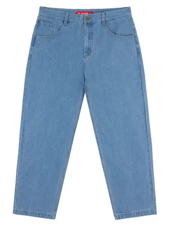 LOVIAH HOMMES OG BAGGY 5 POCKETS DENIM PANTS INDIGO LIGHT WASH
