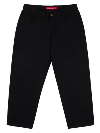 LOVIAH MEN'S 1990 BAGGY PANTS BLACK DENIM