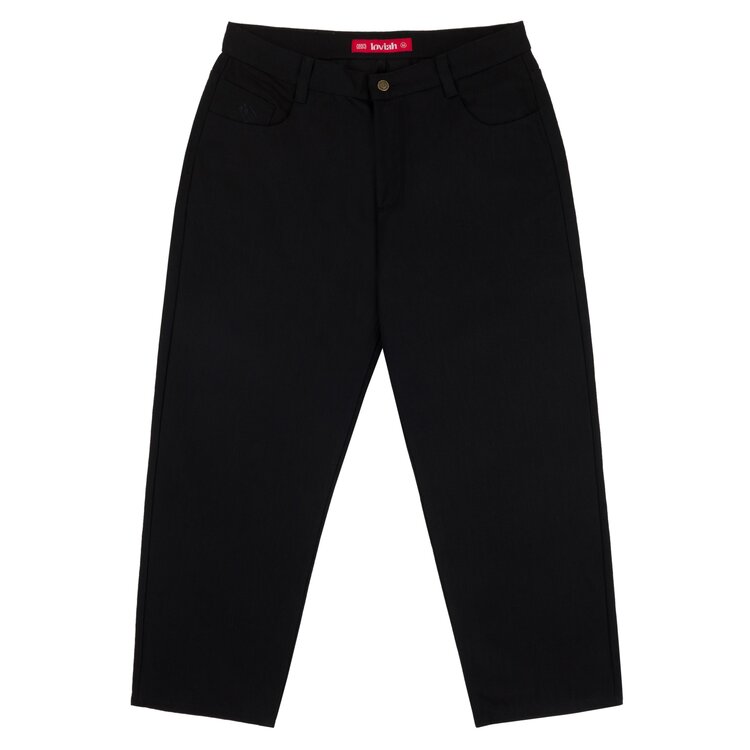 LOVIAH MEN'S 1990 BAGGY PANTS BLACK DENIM