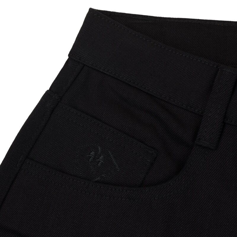 LOVIAH MEN'S 1990 BAGGY PANTS BLACK DENIM