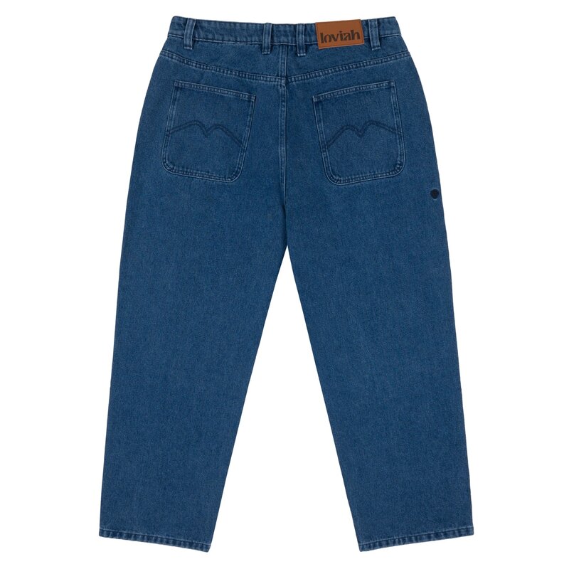 LOVIAH MEN'S 1990 BAGGY PANTS INDIGO MEDIUM WASH