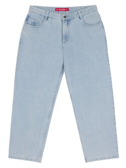 LOVIAH HOMMES 1990 BAGGY DENIM PANTS WHITE BLUE WASH