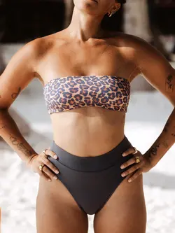 June Swimwear YVONNE BIKINI BOTTOM SEAL