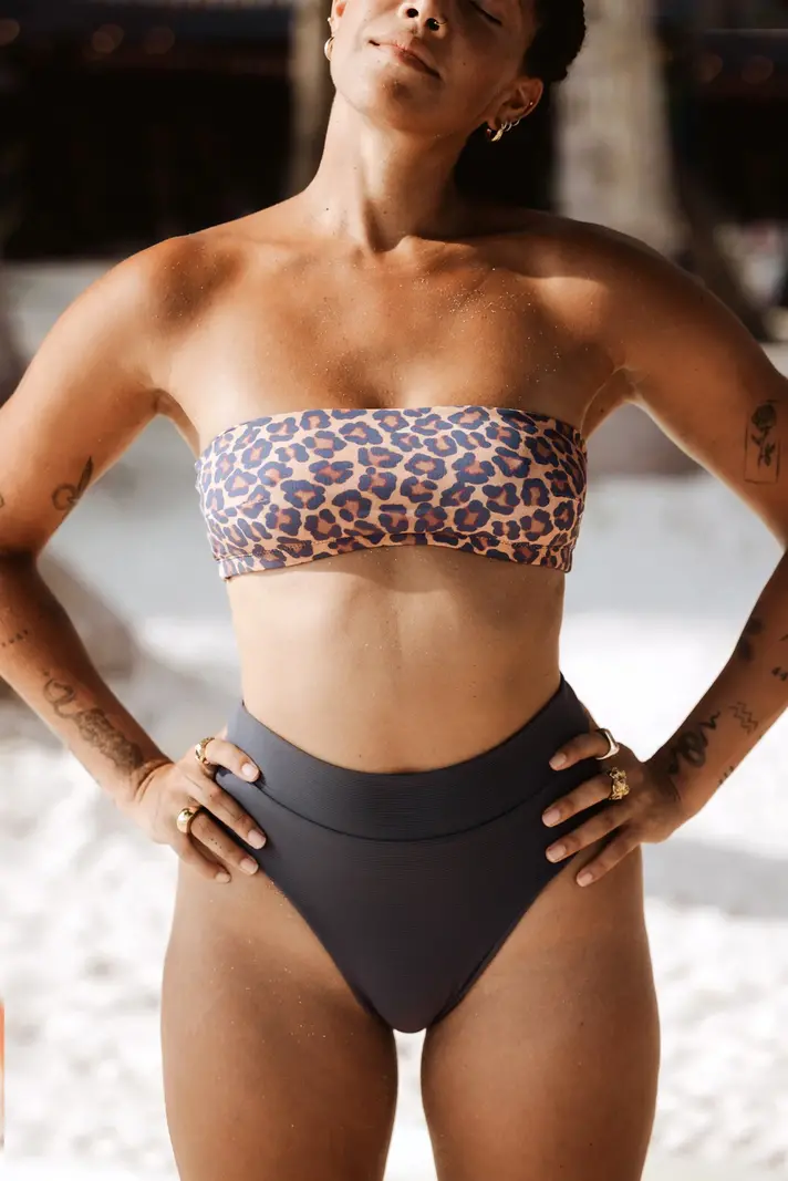 June Swimwear YVONNE BIKINI BOTTOM SEAL