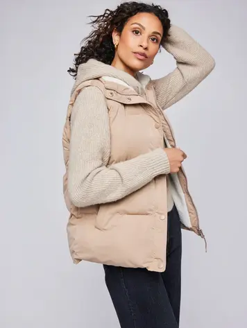 Gentle fawn FEMMES BILLIE VEST CAMEL