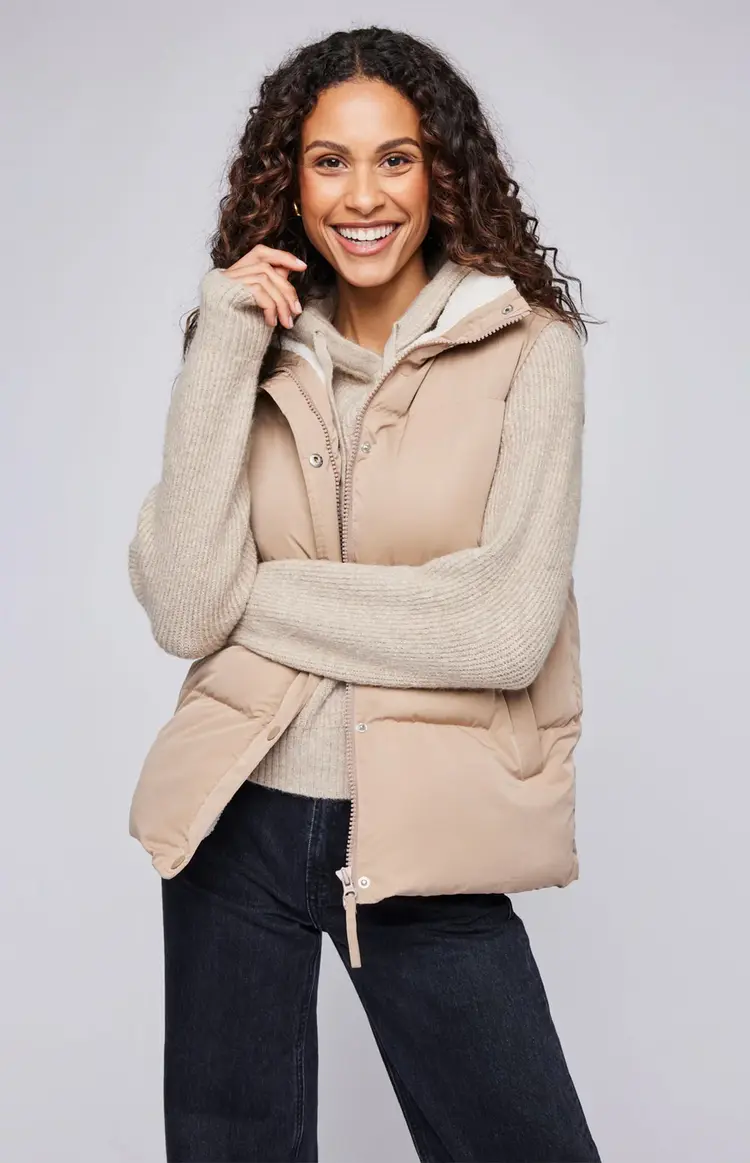 Gentle fawn WOMEN'S BILLIE VEST CAMEL